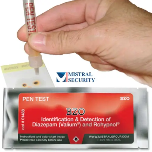 A Benzodiazepine Residue Drug Detection Test to Identify Benzodiazepines