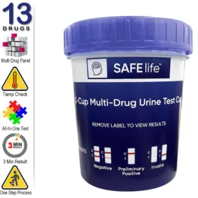 Compact 13 Drug Test Cup for 13 Abused Drugs