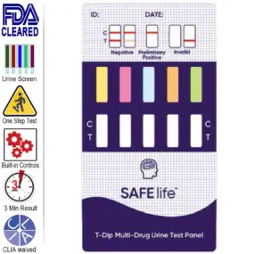 5 Panel Drug Screen Test Kit