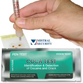 A Cocaine Residue Drug Detection Test to Identify Cocaine and Crack