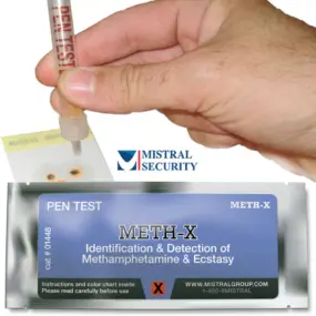 A Methamphetamine Residue Detection Test to Detect Meth and Ecstasy