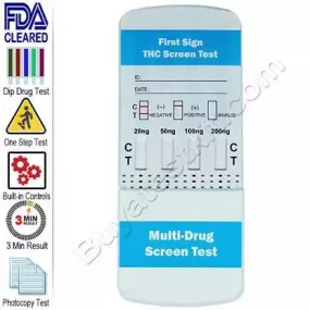 Multi-Level Marijuana Drug Test Kit