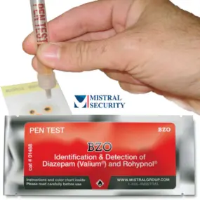A Benzodiazepine Residue Drug Detection Test to Identify Benzodiazepines