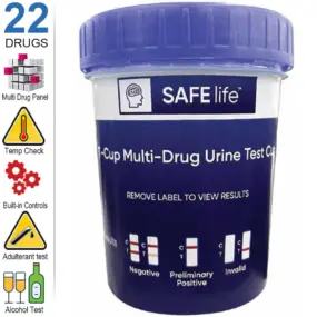 22 Panel At-Home Drug Test Cup